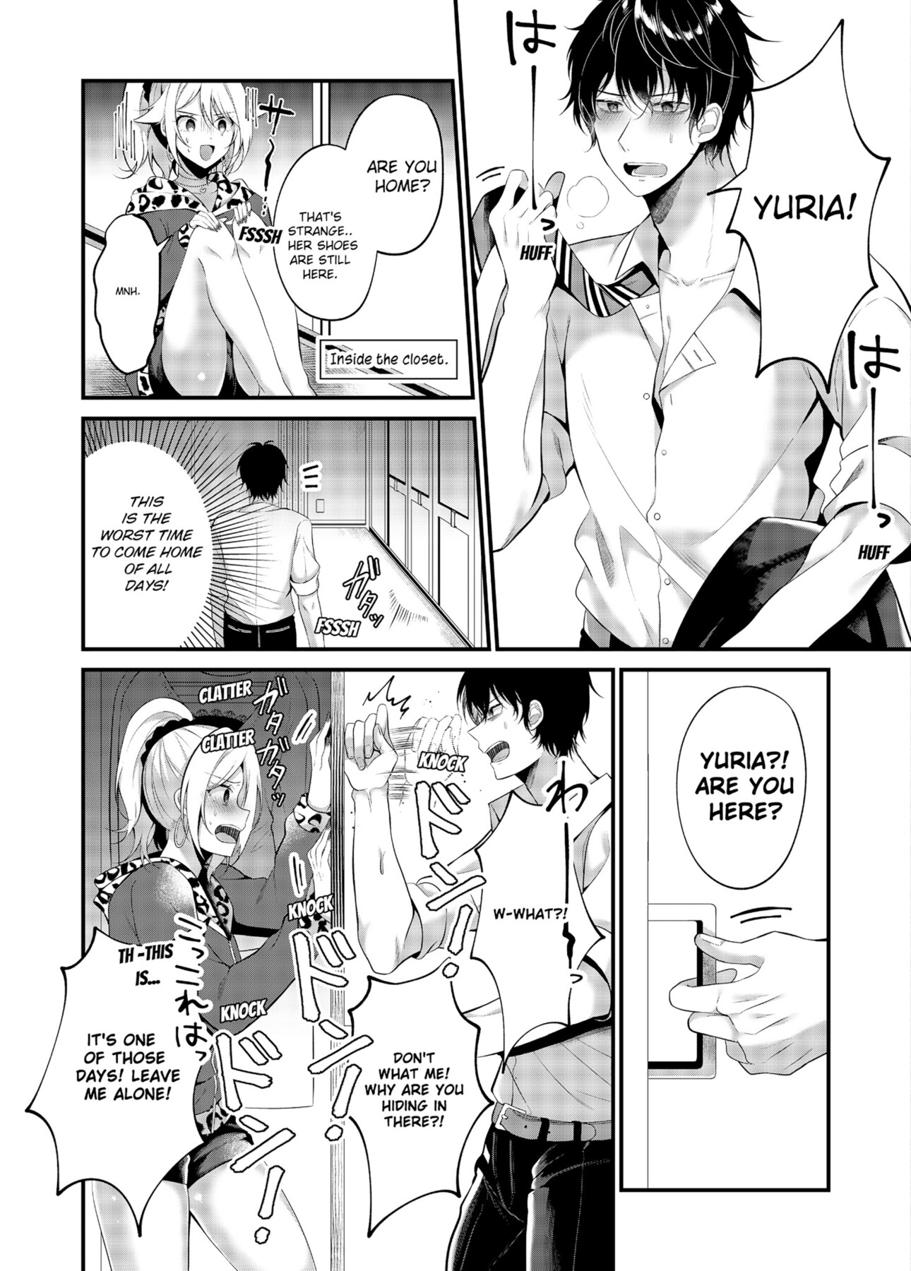 Hentai Manga Comic-My One Room 35000 Yen Apartment Comes With A Highschool GAL-Read-75